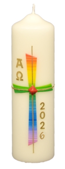 Ostertischkerze 170/50 mm, Dek. 3357